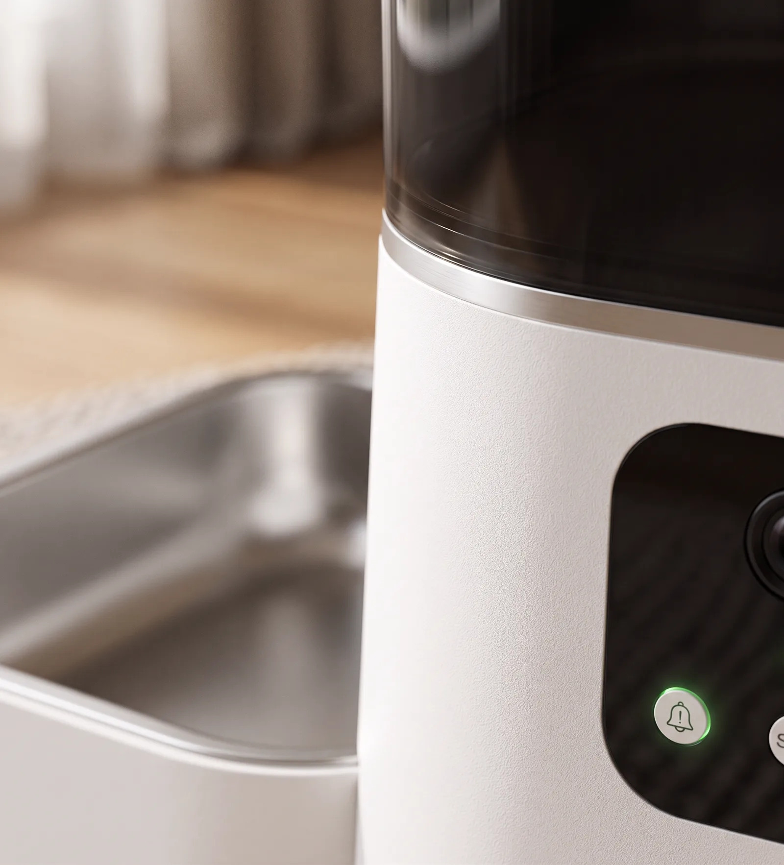 Lift-out tank and steel bowl — the parts that touch food rinse clean
